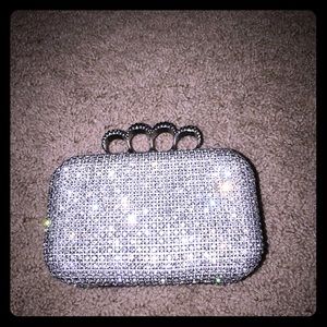 Beautiful crystal clutch
